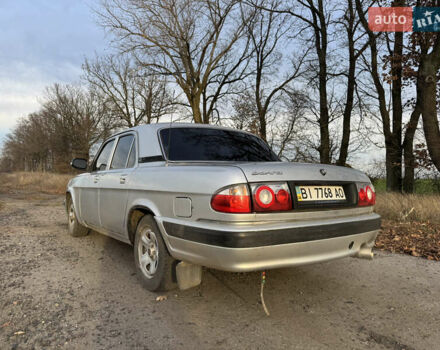 Серый ГАЗ 31105 Волга, объемом двигателя 2.43 л и пробегом 145 тыс. км за 6000 $, фото 5 на Automoto.ua