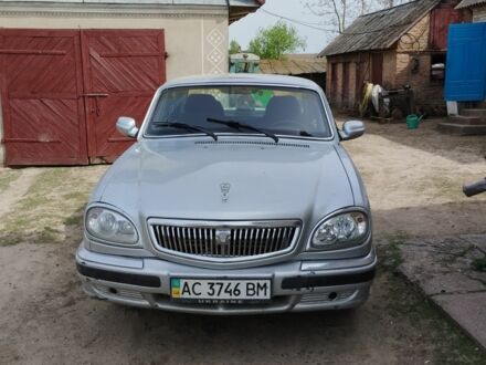 Серый ГАЗ 31105 Волга, объемом двигателя 2.4 л и пробегом 194 тыс. км за 600 $, фото 1 на Automoto.ua