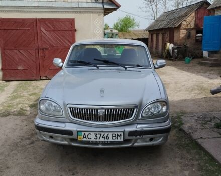 Серый ГАЗ 31105 Волга, объемом двигателя 2.4 л и пробегом 194 тыс. км за 600 $, фото 1 на Automoto.ua