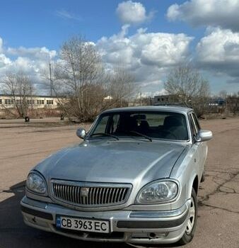 Серый ГАЗ 31105 Волга, объемом двигателя 2.43 л и пробегом 38 тыс. км за 1300 $, фото 1 на Automoto.ua