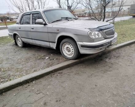 Серый ГАЗ 31105 Волга, объемом двигателя 2.3 л и пробегом 130 тыс. км за 1500 $, фото 1 на Automoto.ua