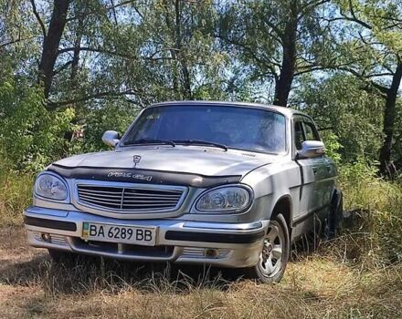 Серый ГАЗ 31105 Волга, объемом двигателя 2.43 л и пробегом 98 тыс. км за 3100 $, фото 1 на Automoto.ua