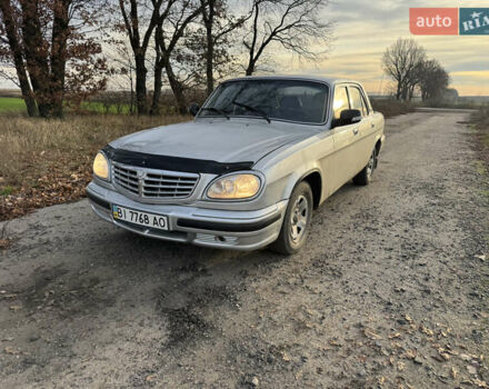 Серый ГАЗ 31105 Волга, объемом двигателя 2.43 л и пробегом 145 тыс. км за 6000 $, фото 1 на Automoto.ua