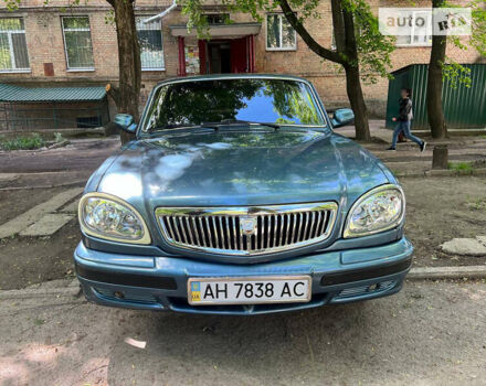 Синий ГАЗ 31105 Волга, объемом двигателя 2.3 л и пробегом 164 тыс. км за 1500 $, фото 1 на Automoto.ua