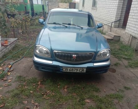 Синий ГАЗ 31105 Волга, объемом двигателя 2.3 л и пробегом 227 тыс. км за 2200 $, фото 3 на Automoto.ua