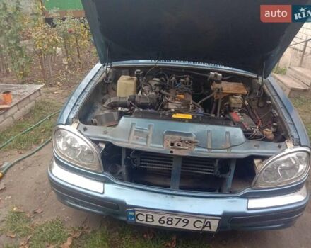 Синий ГАЗ 31105 Волга, объемом двигателя 2.29 л и пробегом 227 тыс. км за 2200 $, фото 7 на Automoto.ua