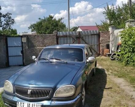 Синий ГАЗ 31105 Волга, объемом двигателя 2.3 л и пробегом 300 тыс. км за 1600 $, фото 1 на Automoto.ua