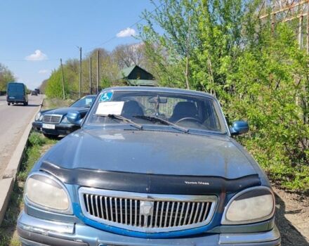 Синий ГАЗ 31105 Волга, объемом двигателя 2.4 л и пробегом 3 тыс. км за 1100 $, фото 1 на Automoto.ua