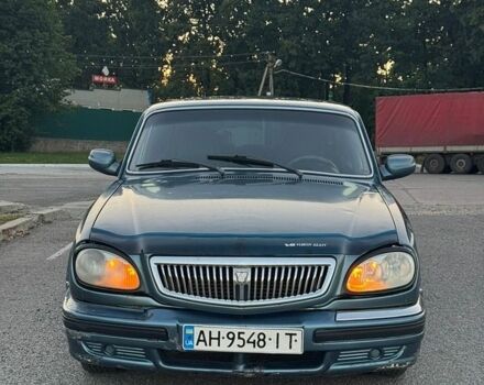 Синий ГАЗ 31105 Волга, объемом двигателя 2.29 л и пробегом 220 тыс. км за 850 $, фото 1 на Automoto.ua