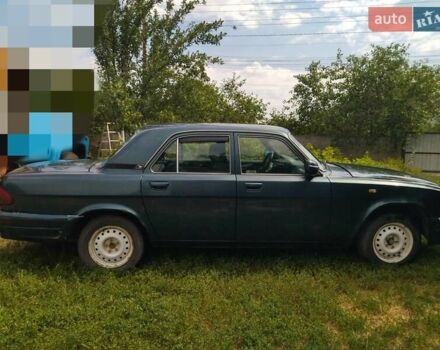 Зеленый ГАЗ 31105 Волга, объемом двигателя 2.3 л и пробегом 75 тыс. км за 2200 $, фото 1 на Automoto.ua