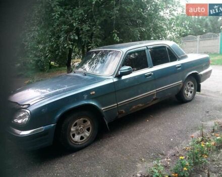 Зелений ГАЗ 31105 Волга, об'ємом двигуна 2.3 л та пробігом 152 тис. км за 1200 $, фото 2 на Automoto.ua