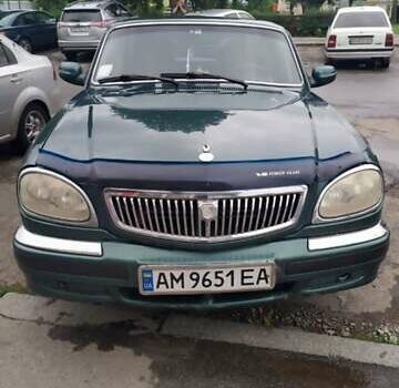 Зеленый ГАЗ 31105 Волга, объемом двигателя 2.43 л и пробегом 130 тыс. км за 1550 $, фото 5 на Automoto.ua