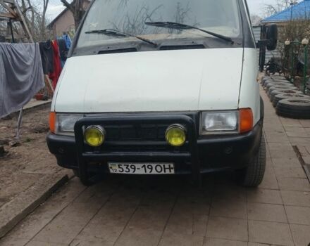 Белый ГАЗ 3221 Газель, объемом двигателя 3 л и пробегом 200 тыс. км за 790 $, фото 1 на Automoto.ua