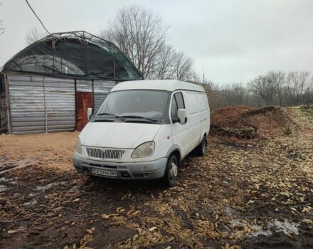 Белый ГАЗ 3221 Газель, объемом двигателя 2.5 л и пробегом 300 тыс. км за 712 $, фото 1 на Automoto.ua