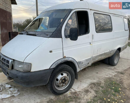 Белый ГАЗ 3221 Газель, объемом двигателя 2.89 л и пробегом 300 тыс. км за 719 $, фото 1 на Automoto.ua