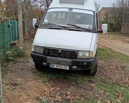 Белый ГАЗ 3221 Газель, объемом двигателя 2.89 л и пробегом 300 тыс. км за 2300 $, фото 1 на Automoto.ua