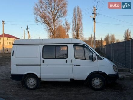Белый ГАЗ 3221 Газель, объемом двигателя 2.46 л и пробегом 120 тыс. км за 1650 $, фото 1 на Automoto.ua
