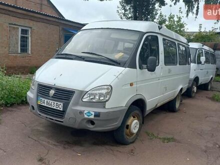 Белый ГАЗ 3221 Газель, объемом двигателя 2.89 л и пробегом 305 тыс. км за 1200 $, фото 1 на Automoto.ua