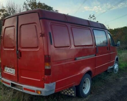 Красный ГАЗ 3221 Газель, объемом двигателя 2.3 л и пробегом 75 тыс. км за 2350 $, фото 2 на Automoto.ua