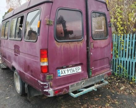 Красный ГАЗ 3221 Газель, объемом двигателя 2.9 л и пробегом 350 тыс. км за 991 $, фото 1 на Automoto.ua