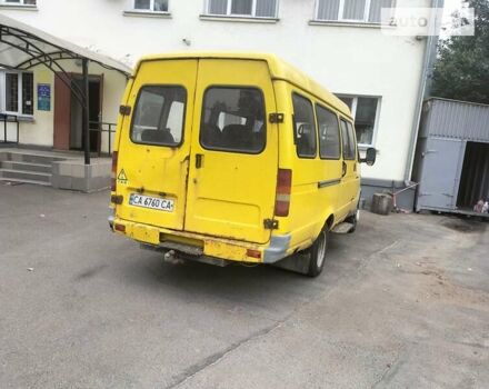 ГАЗ 3221 Газель 2004 у Черкасах на Automoto.ua Жовтий ГАЗ 3221 Газель, об'ємом двигуна 2.89 л та пробігом 197 тис. км за 1100 $, фото 2 на Automoto.ua