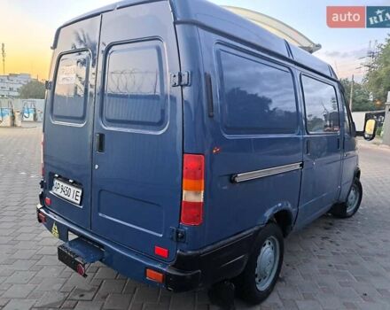 Синий ГАЗ 3221 Газель, объемом двигателя 2.46 л и пробегом 122 тыс. км за 2600 $, фото 3 на Automoto.ua