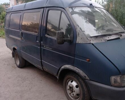 Синий ГАЗ 3221 Газель, объемом двигателя 2 л и пробегом 200 тыс. км за 641 $, фото 2 на Automoto.ua