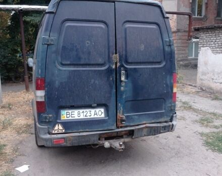 Синий ГАЗ 3221 Газель, объемом двигателя 2 л и пробегом 200 тыс. км за 641 $, фото 3 на Automoto.ua