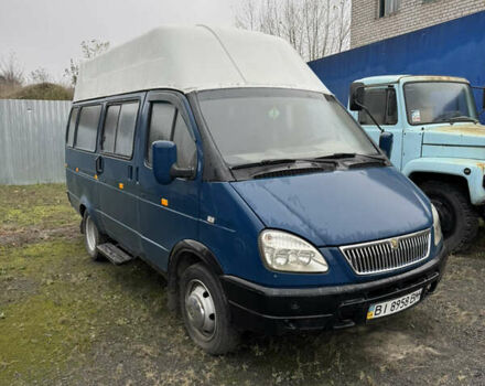 Синий ГАЗ 3221 Газель, объемом двигателя 2.46 л и пробегом 212 тыс. км за 2600 $, фото 1 на Automoto.ua