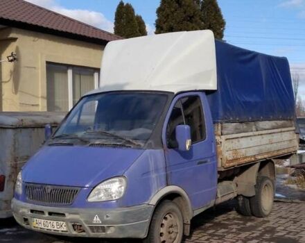Синий ГАЗ 3221 Газель, объемом двигателя 2.5 л и пробегом 300 тыс. км за 2600 $, фото 1 на Automoto.ua
