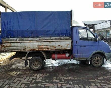 Синий ГАЗ 3221 Газель, объемом двигателя 2.5 л и пробегом 300 тыс. км за 2600 $, фото 2 на Automoto.ua