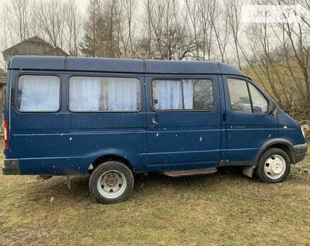 Синій ГАЗ 3221 Газель, об'ємом двигуна 2.5 л та пробігом 230 тис. км за 1400 $, фото 2 на Automoto.ua