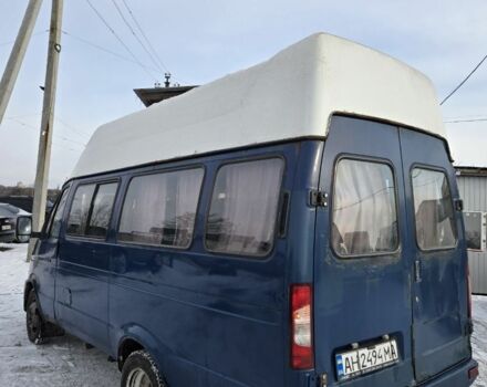 Синий ГАЗ 3221 Газель, объемом двигателя 2.5 л и пробегом 237 тыс. км за 2400 $, фото 2 на Automoto.ua