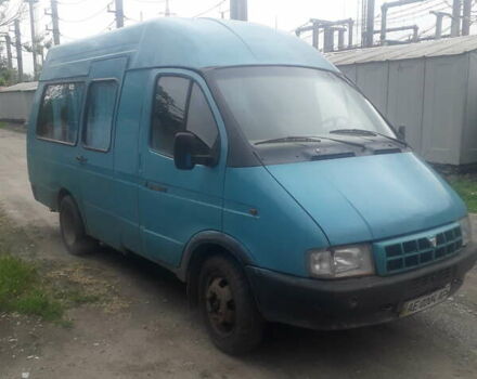 Синий ГАЗ 3221 Газель, объемом двигателя 2.9 л и пробегом 350 тыс. км за 1500 $, фото 1 на Automoto.ua