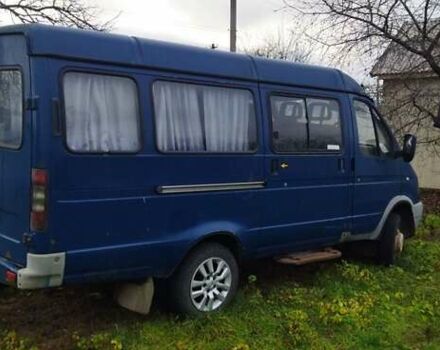 Синий ГАЗ 3221 Газель, объемом двигателя 2.4 л и пробегом 460 тыс. км за 2600 $, фото 1 на Automoto.ua