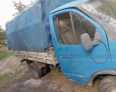 Синий ГАЗ 3221 Газель, объемом двигателя 2.4 л и пробегом 765 тыс. км за 650 $, фото 1 на Automoto.ua