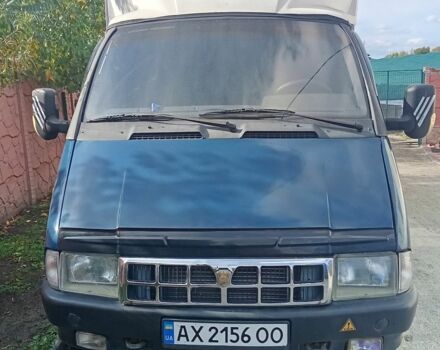 Синий ГАЗ 3221 Газель, объемом двигателя 2.4 л и пробегом 41 тыс. км за 2200 $, фото 1 на Automoto.ua