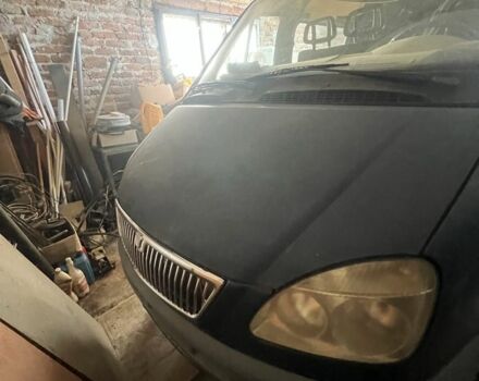 Синий ГАЗ 3221 Газель, объемом двигателя 2.3 л и пробегом 333 тыс. км за 1600 $, фото 1 на Automoto.ua