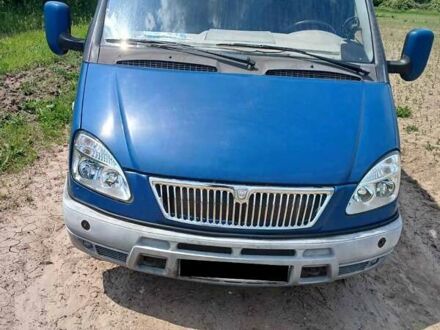 Синий ГАЗ 3221 Газель, объемом двигателя 2.3 л и пробегом 170 тыс. км за 2400 $, фото 1 на Automoto.ua