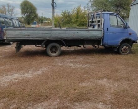 Синий ГАЗ 3221 Газель, объемом двигателя 2.5 л и пробегом 300 тыс. км за 619 $, фото 1 на Automoto.ua