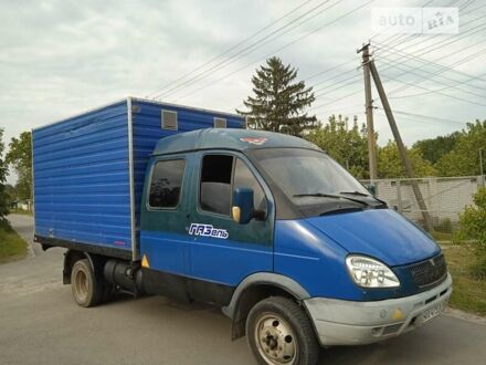 Синий ГАЗ 3221 Газель, объемом двигателя 2.46 л и пробегом 157 тыс. км за 1650 $, фото 1 на Automoto.ua