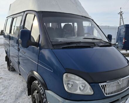 Синий ГАЗ 3221 Газель, объемом двигателя 2.5 л и пробегом 237 тыс. км за 2500 $, фото 1 на Automoto.ua