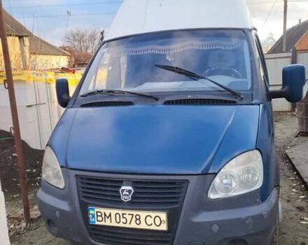 Синий ГАЗ 3221 Газель, объемом двигателя 2.4 л и пробегом 87 тыс. км за 3000 $, фото 1 на Automoto.ua