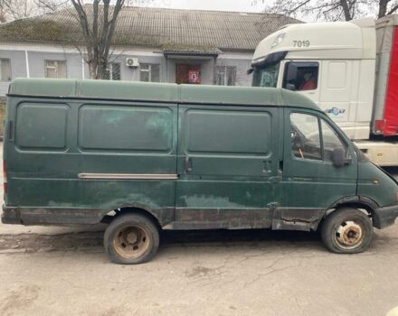 Зеленый ГАЗ 3221 Газель, объемом двигателя 2.3 л и пробегом 111 тыс. км за 757 $, фото 1 на Automoto.ua