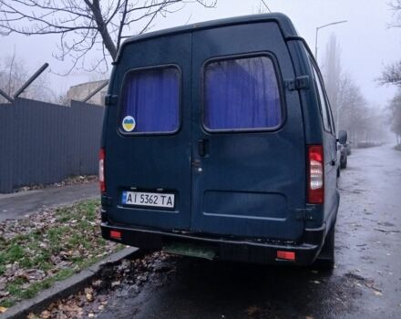 Зеленый ГАЗ 3221 Газель, объемом двигателя 2.5 л и пробегом 150 тыс. км за 1420 $, фото 3 на Automoto.ua