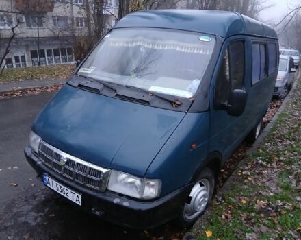 Зеленый ГАЗ 3221 Газель, объемом двигателя 2.5 л и пробегом 150 тыс. км за 1420 $, фото 1 на Automoto.ua