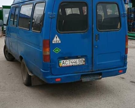 Синий ГАЗ 32213 Газель, объемом двигателя 2.45 л и пробегом 730 тыс. км за 1000 $, фото 4 на Automoto.ua