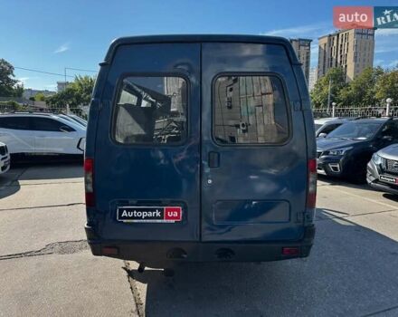 Синий ГАЗ 32213 Газель, объемом двигателя 2.4 л и пробегом 107 тыс. км за 2990 $, фото 4 на Automoto.ua