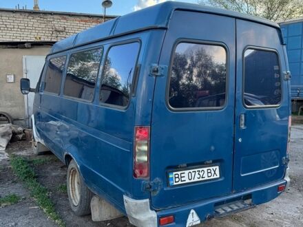 Синий ГАЗ 32213 Газель, объемом двигателя 2.9 л и пробегом 250 тыс. км за 3000 $, фото 1 на Automoto.ua