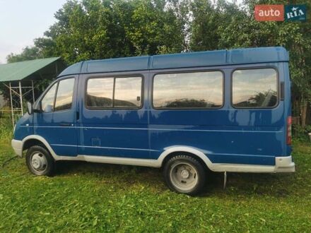 Синий ГАЗ 32213 Газель, объемом двигателя 2.4 л и пробегом 100 тыс. км за 3500 $, фото 1 на Automoto.ua